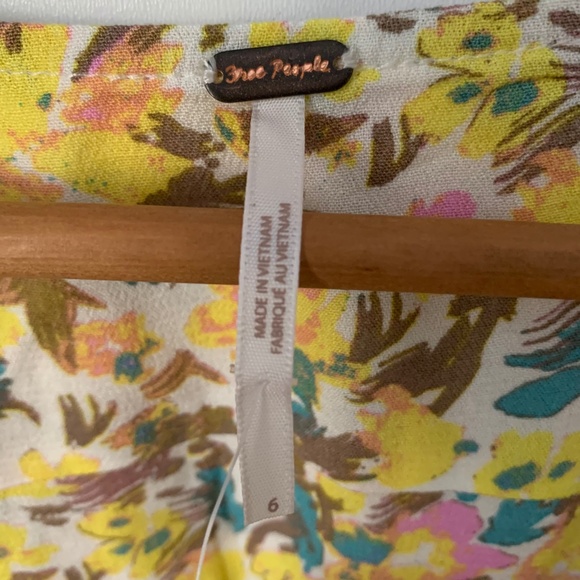 Free People Forget Me Not Mini Smocked Dress NWT - Picture 15 of 16